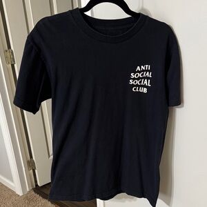 Anti Social Social Club Cherry blossom Black Tee